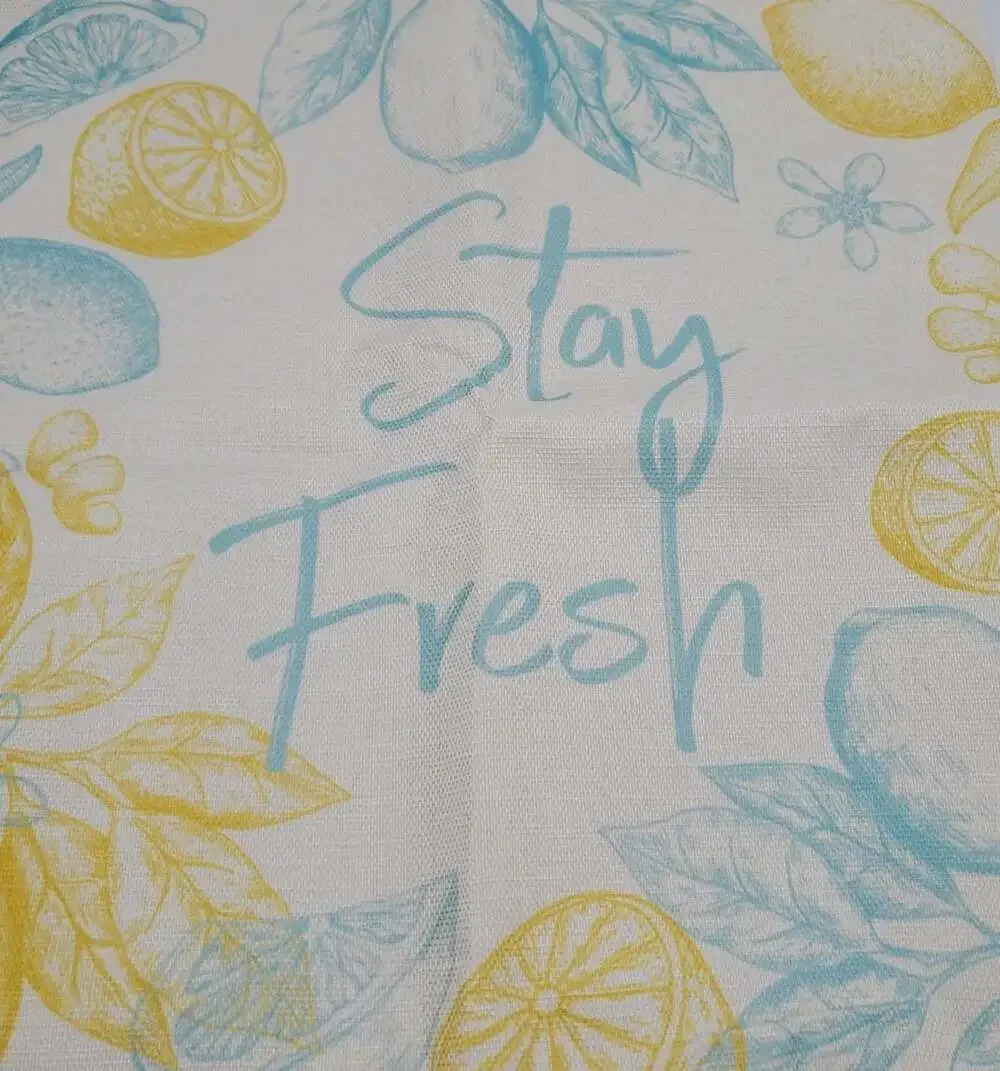 4× Lemon Themed Throw Pillow Case Cover Summer Decorative Home Decor NEW